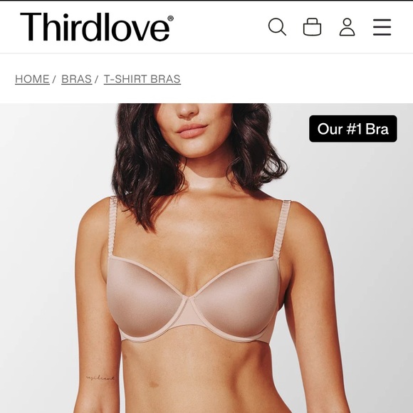 ThirdLove Other - ThirdLove 24/7 Classic T-Shirt Bra - Taupe - 30E1/2
